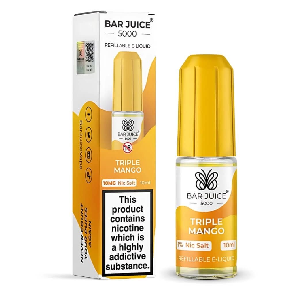 Bar Juice 5000 Nic Salt 10ml - Triple Mango