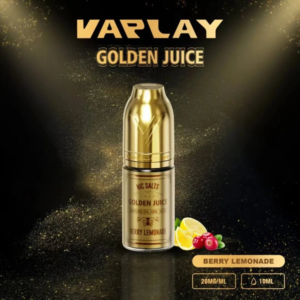 Box of 10 – Vaplay Golden Juice Nic Salt