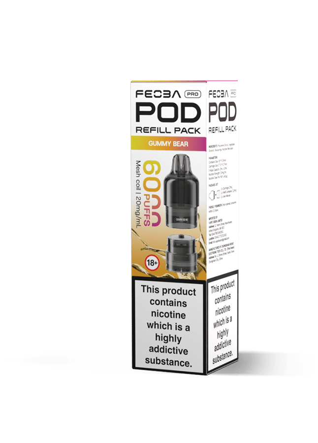 Feoba Pro 6000+ Prefilled Pods - Pack of 5