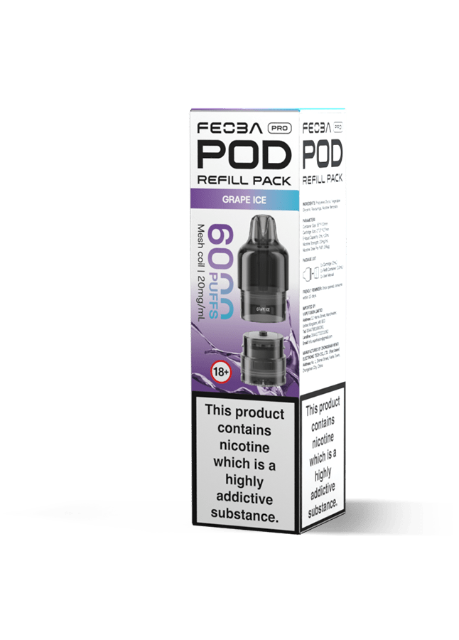 Feoba Pro 6000+ Prefilled Pods - Pack of 5