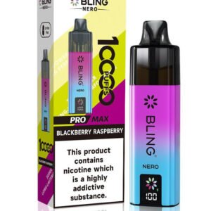 Crystal Bling Nero 10K Prefilled Pod Kit - Box of 5