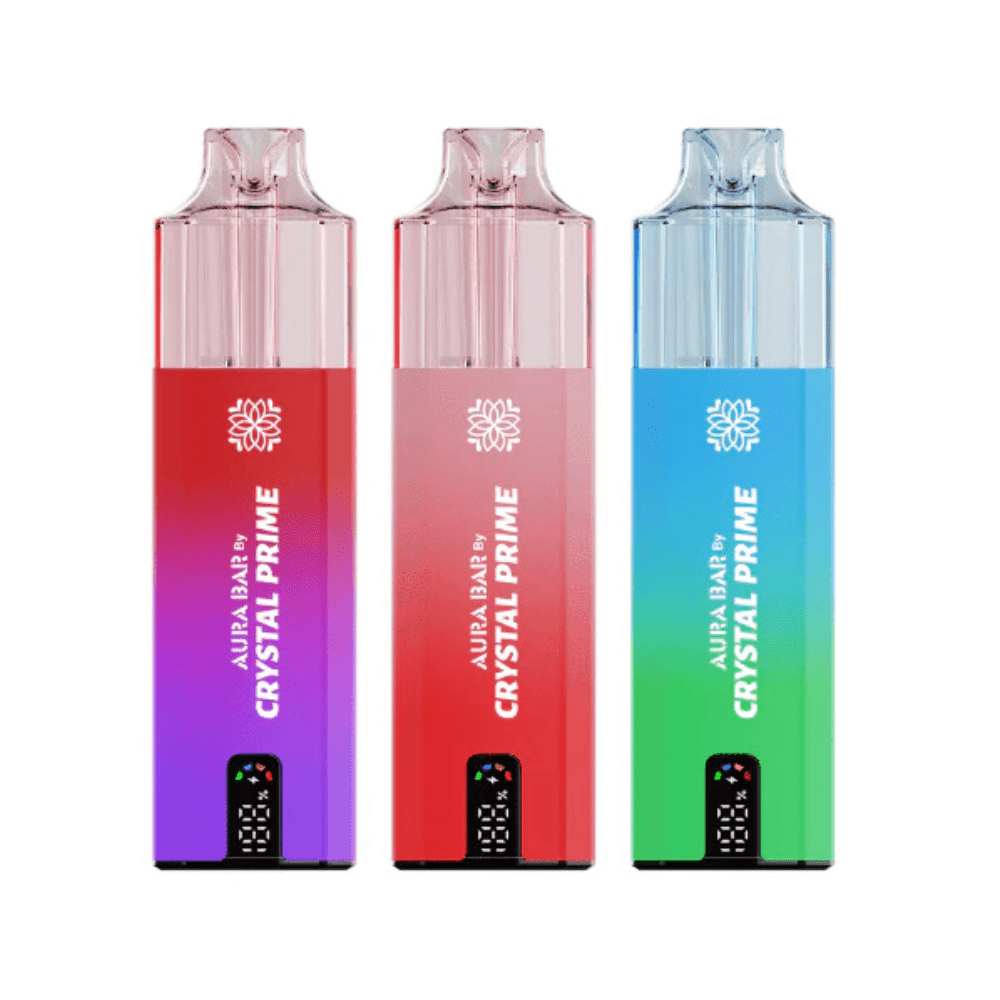 Crystal Prime Aura Bar 10k Puffs Prefilled Vape pod kit