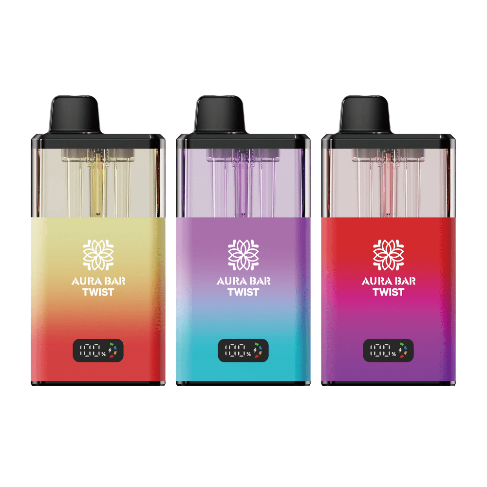 Crystal Prime Aura Bar Twist 40K Prefilled Pod Kit – Pack Of 5