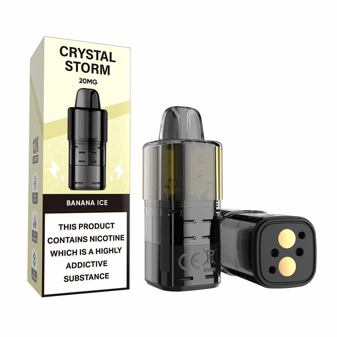 Crystal Storm Bar 12K Prefilled Pods - Pack of 10