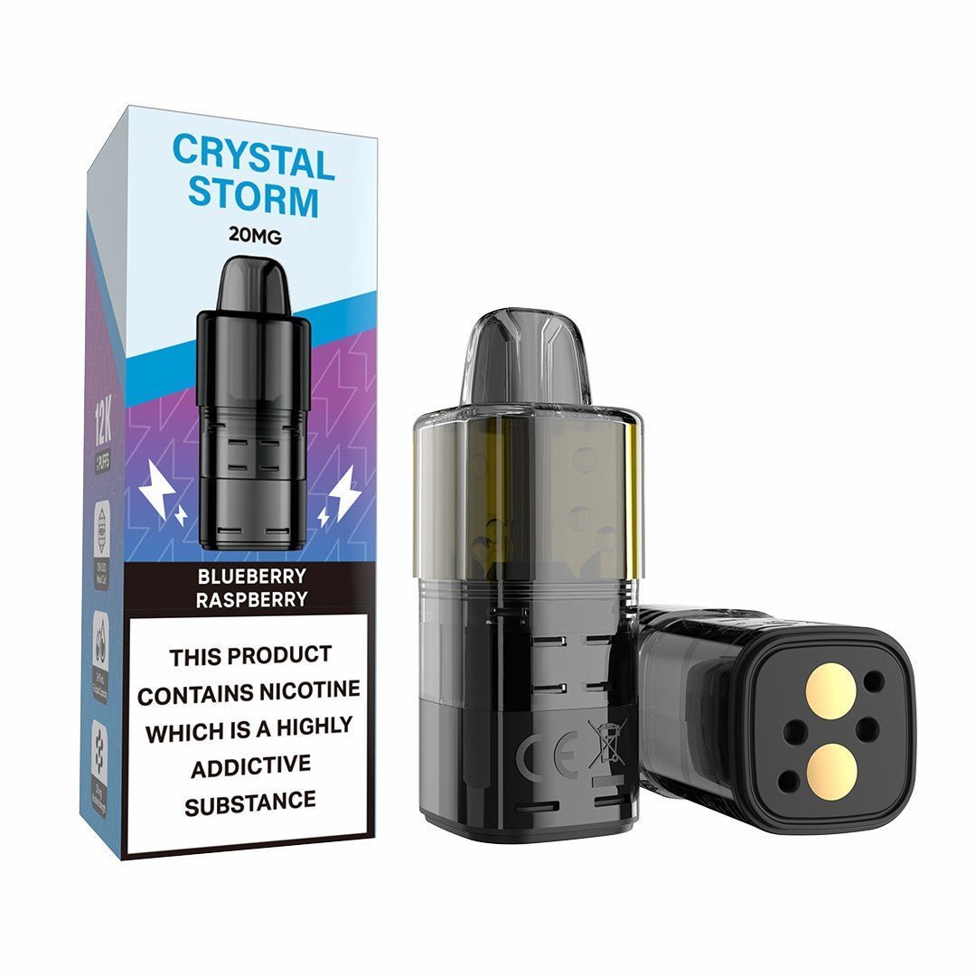 Crystal Storm Bar 12K Prefilled Pods - Pack of 10