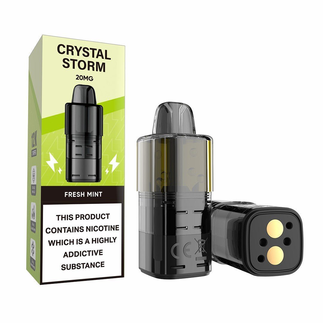 Crystal Storm Bar 12K Prefilled Pods - Pack of 10