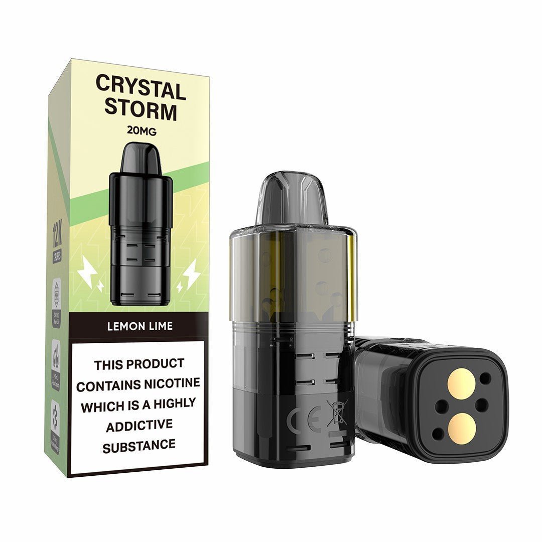Crystal Storm Bar 12K Prefilled Pods - Pack of 10