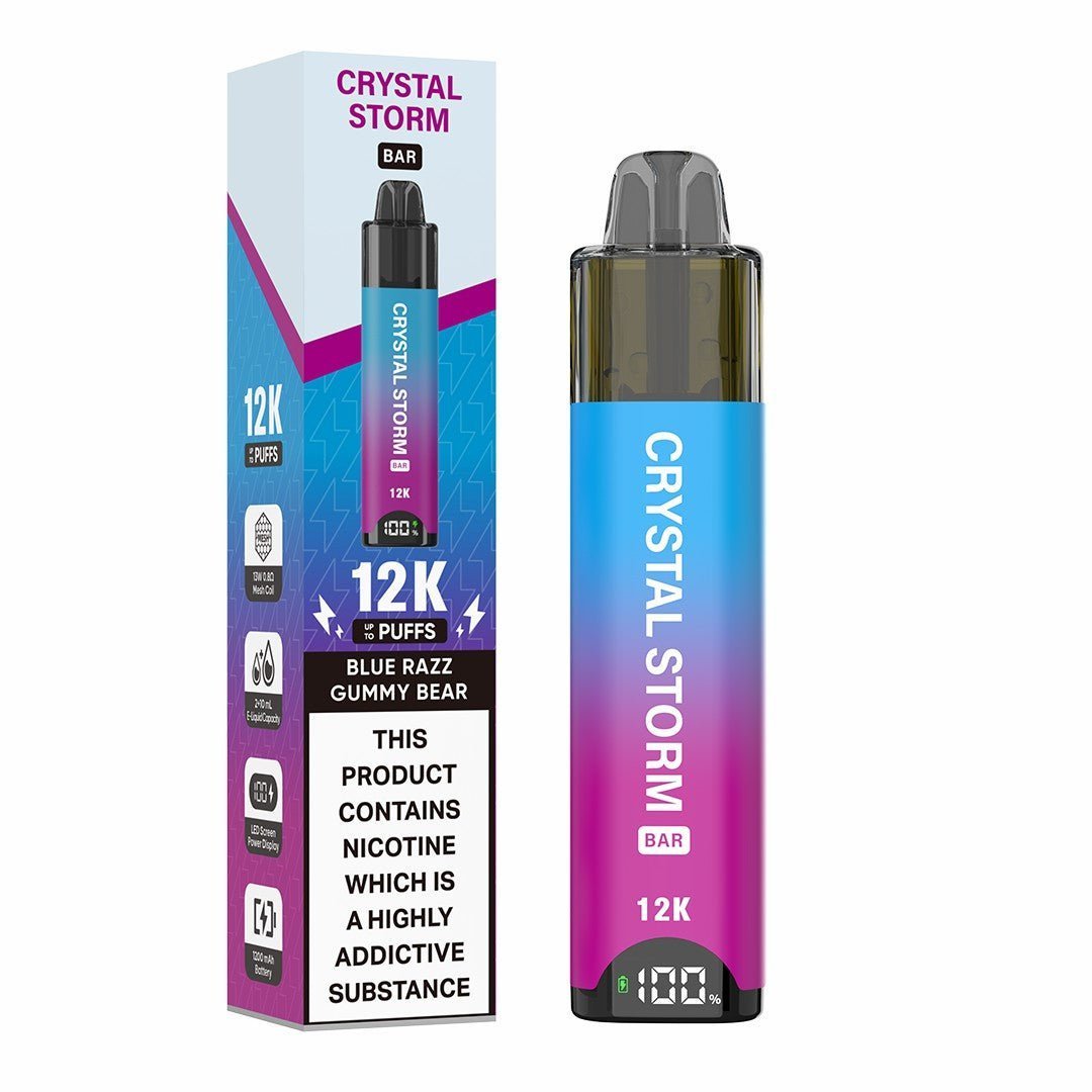 Crystal Storm Bar 12K Prefilled Pod Kit - Box of 10
