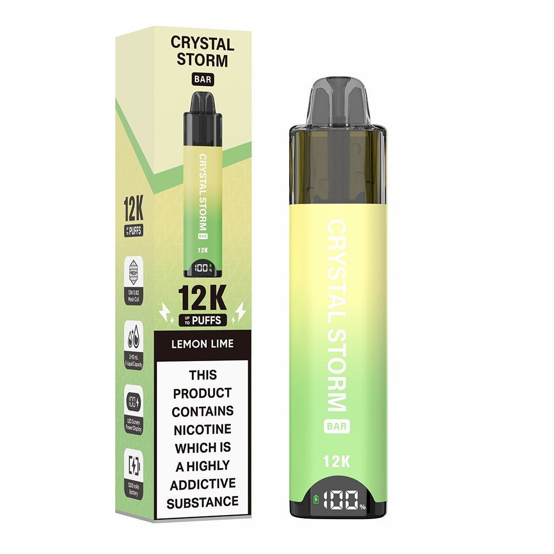 Crystal Storm Bar 12K Prefilled Pod Kit - Box of 10