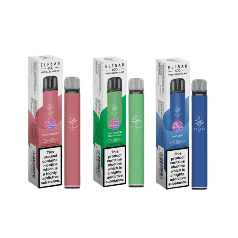 ELF Bar 600 Prefilled Pod Kit | Pack of 10