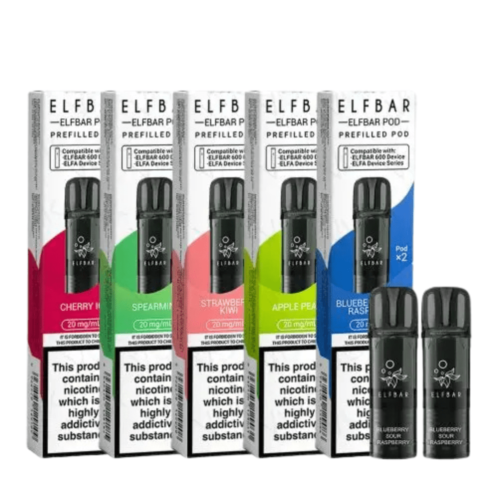 Elf Bar 600 Prefilled Pods (Pack of 10)
