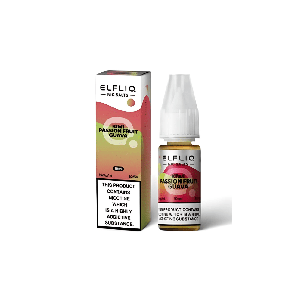 Elf Bar ElfLiq Kiwi Passion Fruit Guava 10ml Nic Salt