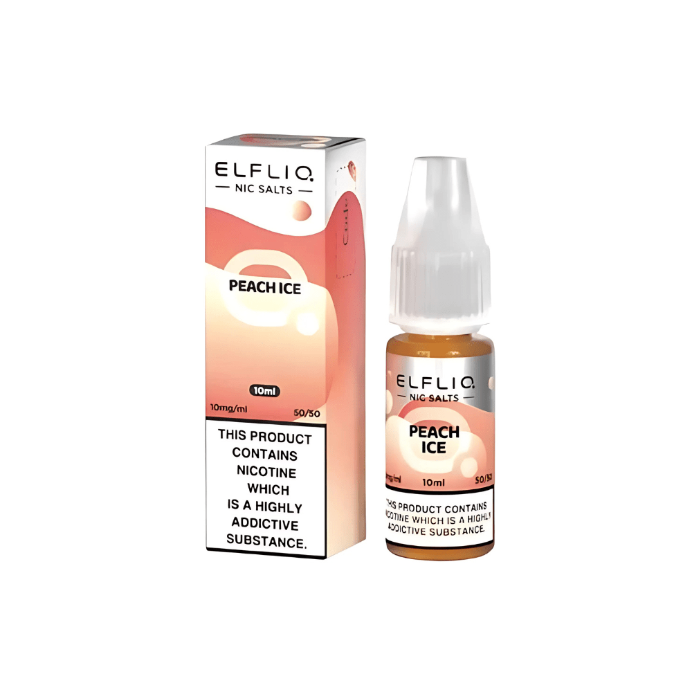 Elf Bar Elfliq Peach Ice 10ml Nic Salt