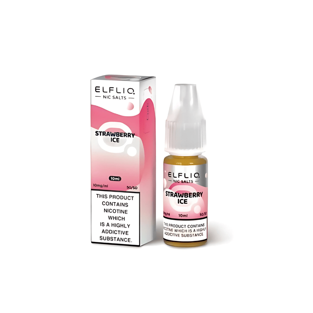 Elf Bar Elfliq Strawberry Ice 10ml Nic Salt