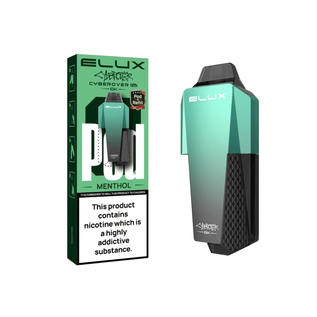 Elux Cyberover 6000 Prefilled Pods – Box of 5