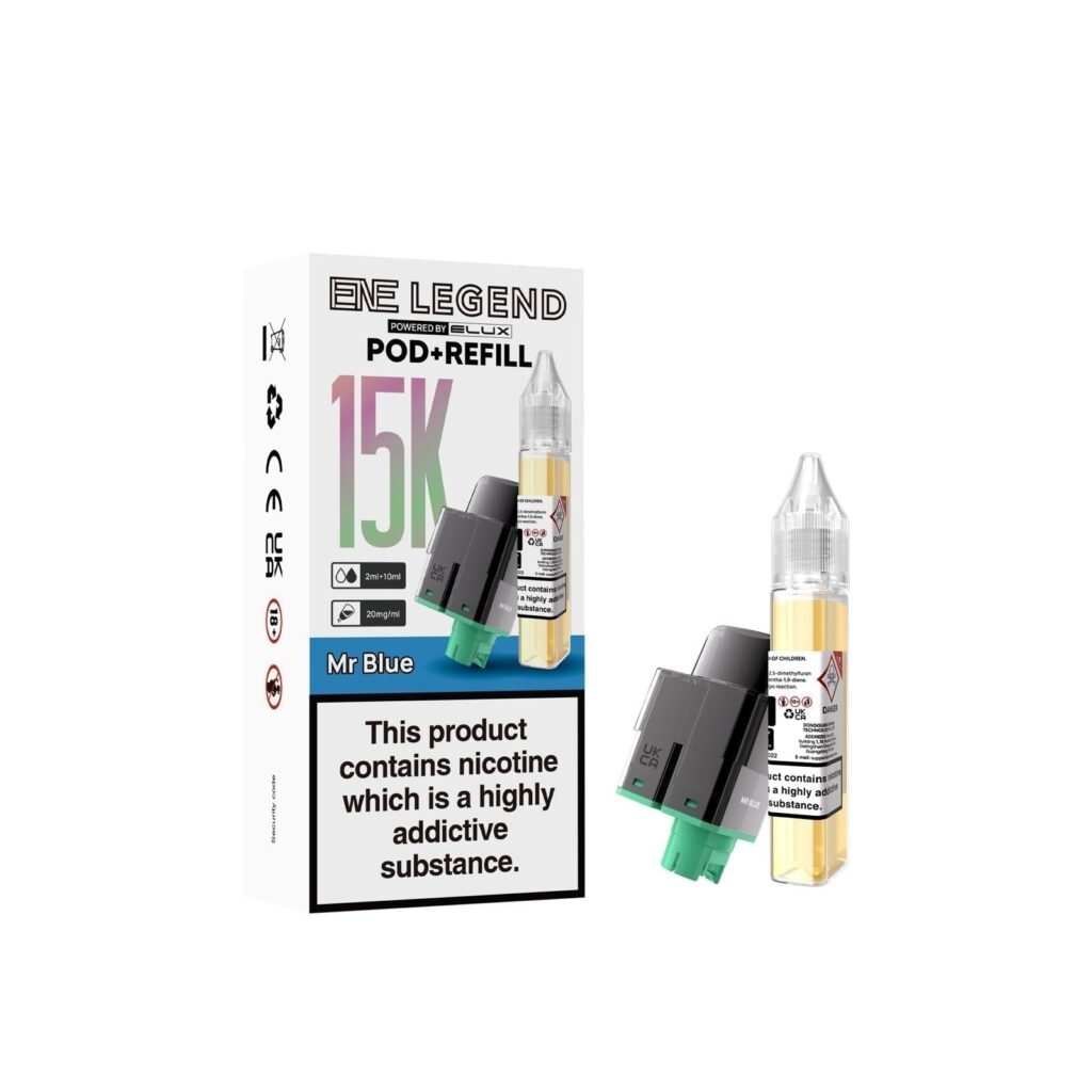 Elux ENE Legend 15k Replacement Pods Pack of 5