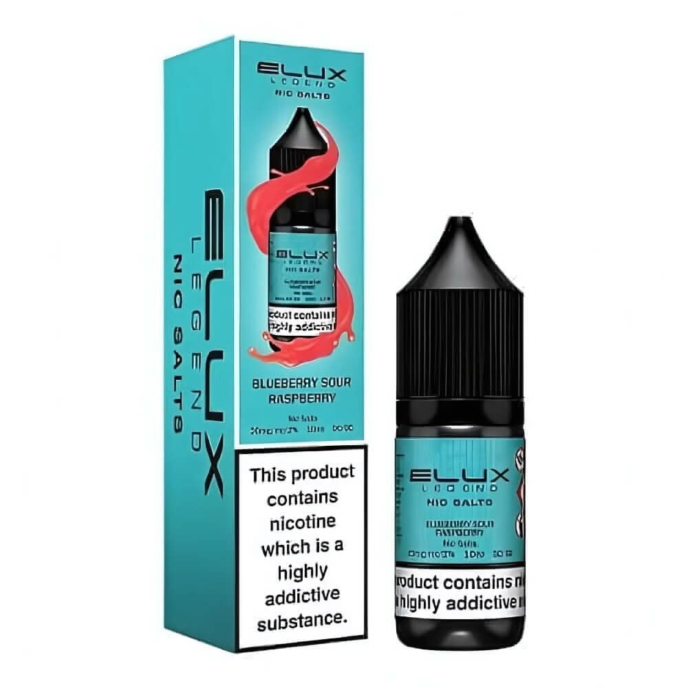 Elux Legend NIC Salt 10ml -Blueberry Sour Raspberry