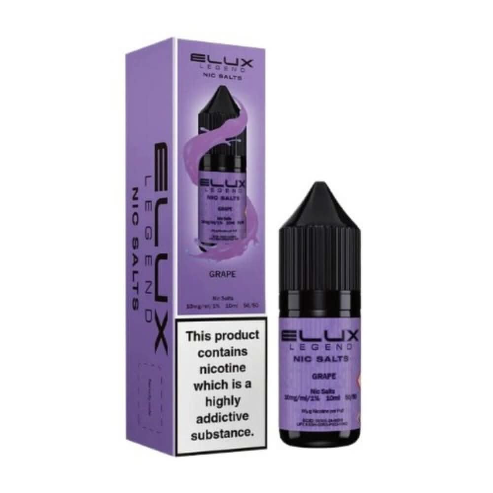 Elux Legend NIC Salt 10ml - Grape