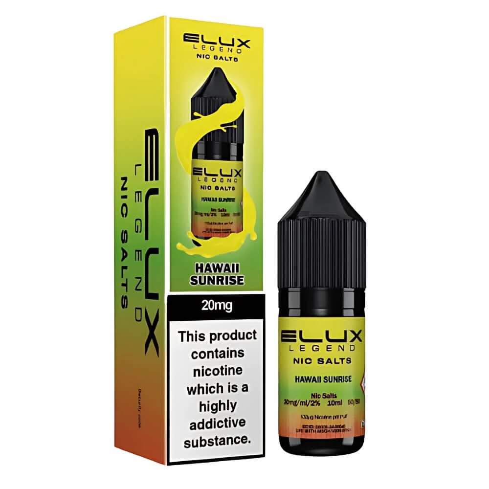 Elux Legend NIC Salt 10ml - Hawall Sunrise