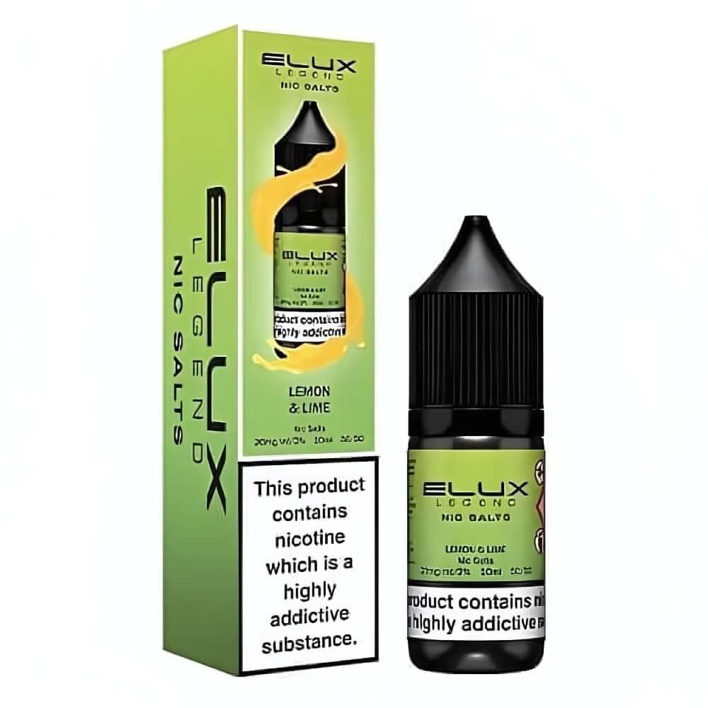 Elux Legend NIC Salt 10ml -Lemon & Lime