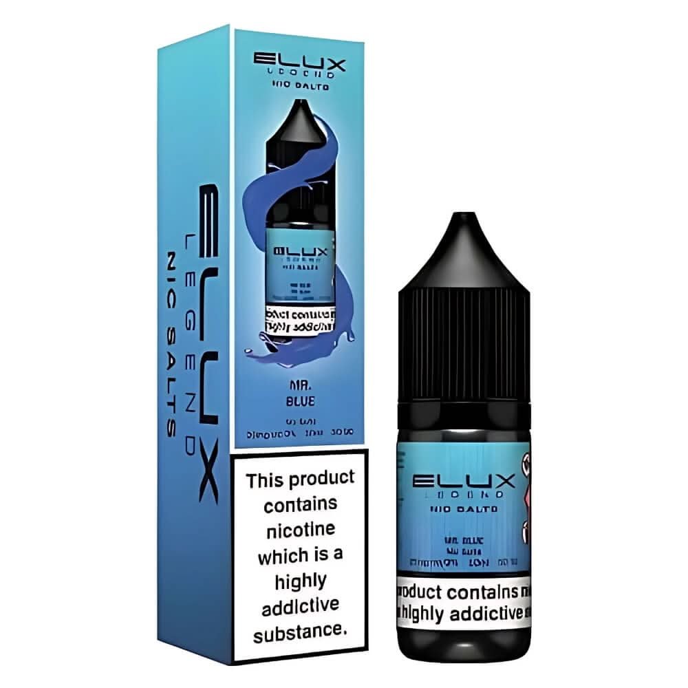 Elux Legend NIC Salt 10ml -Mr Blue
