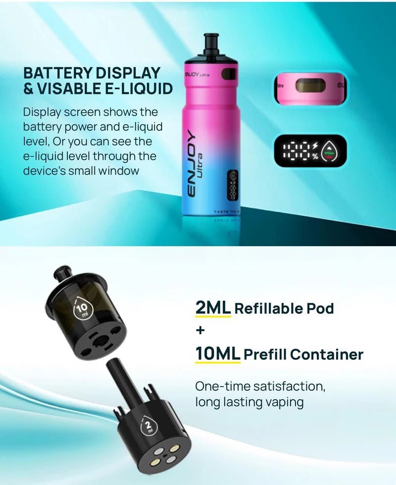 Enjoy Ultra 9000 Prefilled Pods - Box of 5