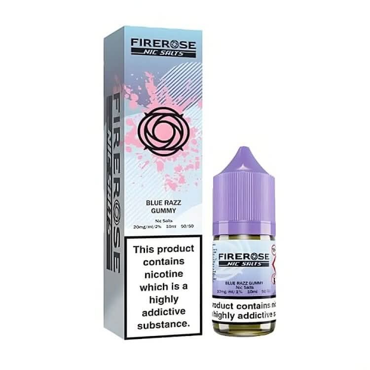 Firerose 5000 Nic Salt E-Liquid 10ml - Blue Razz Gummy