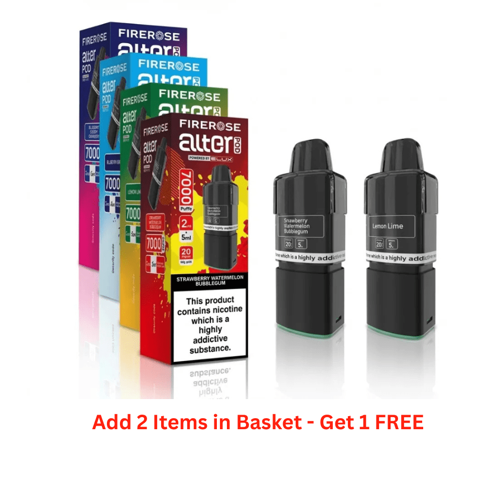 Firerose Alter 7000 Prefilled Pods Refill (Box of 5)