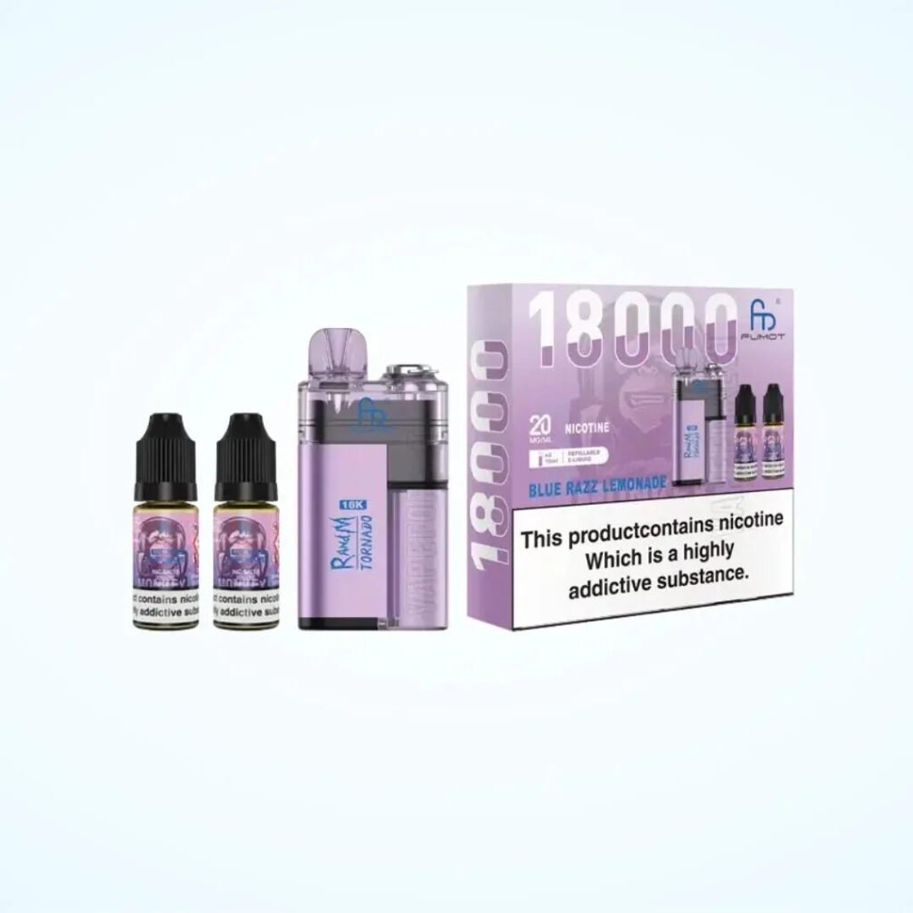 Fumot R&M 18K Prefilled Pod Vape Kit – Box of 5