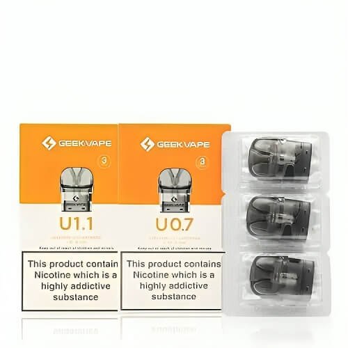 Geekvape U Replacement Pods – Pack of 3