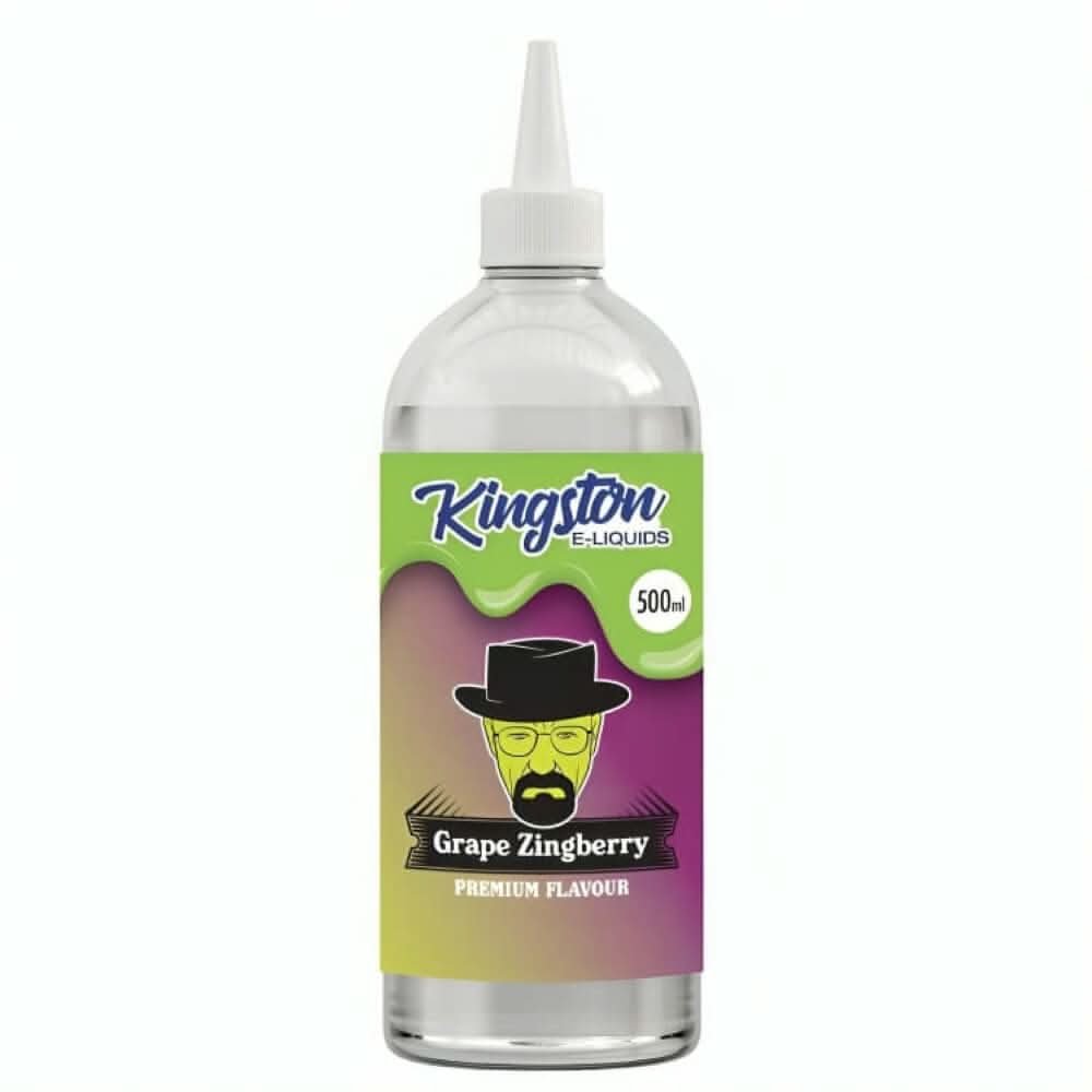 Grape Zingberry 500ml E-Liquid By Kingston