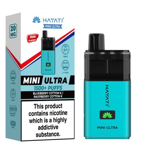 Hayati Mini Ultra 1500 Prefilled Pod Kit (Pack of 5)