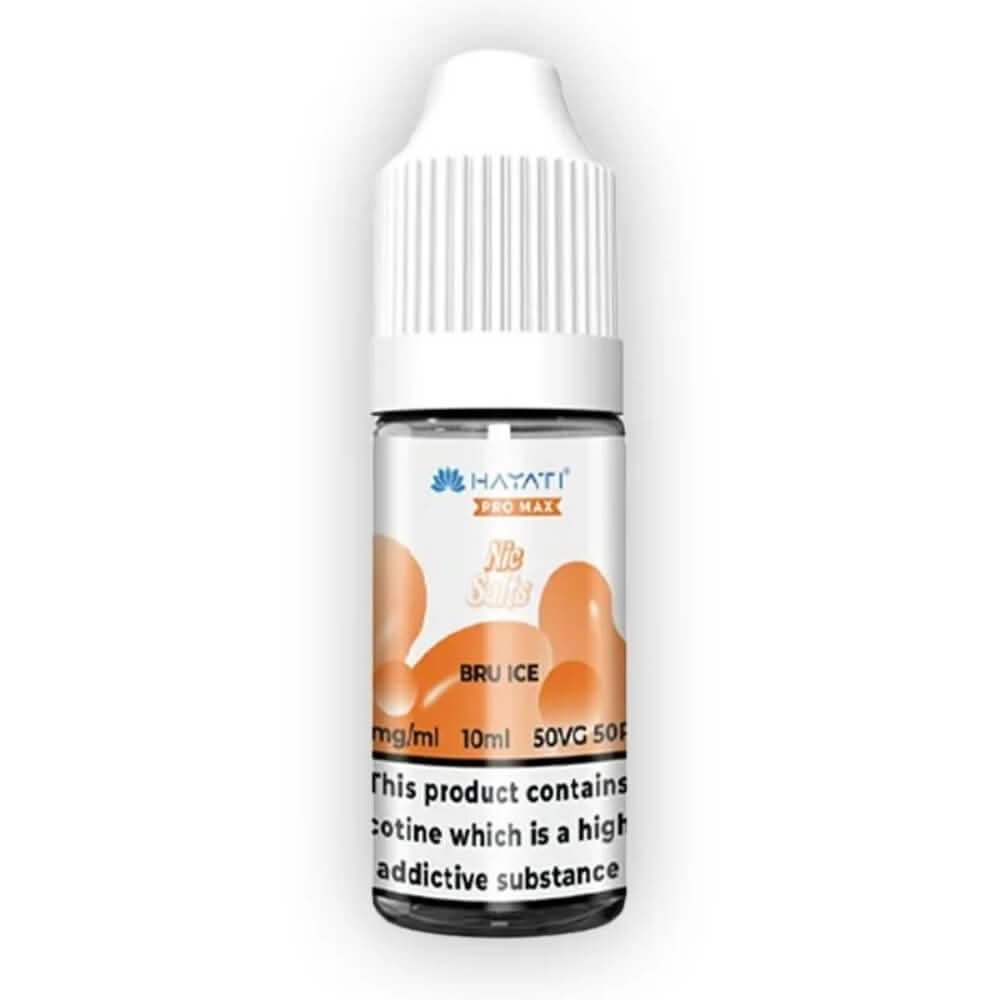Hayati Pro Max NIC Salt 10ml E-liquid - Bru Ice