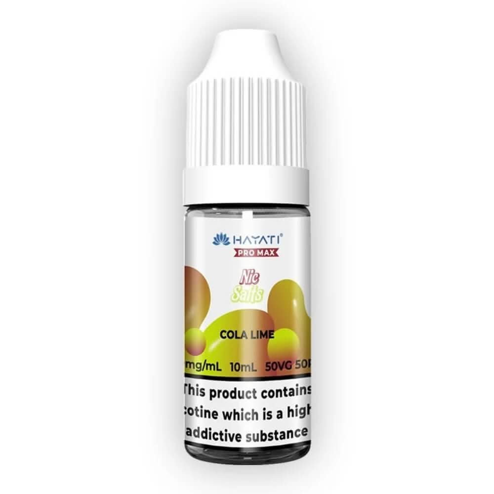 Hayati Pro Max NIC Salt 10ml E-liquid - Cola Lime