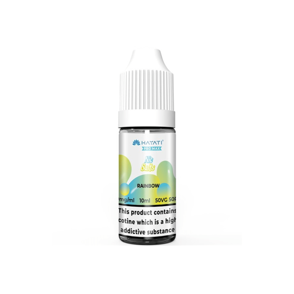 Hayati Pro Max NIC Salt 10ml E-liquid - Rainbow