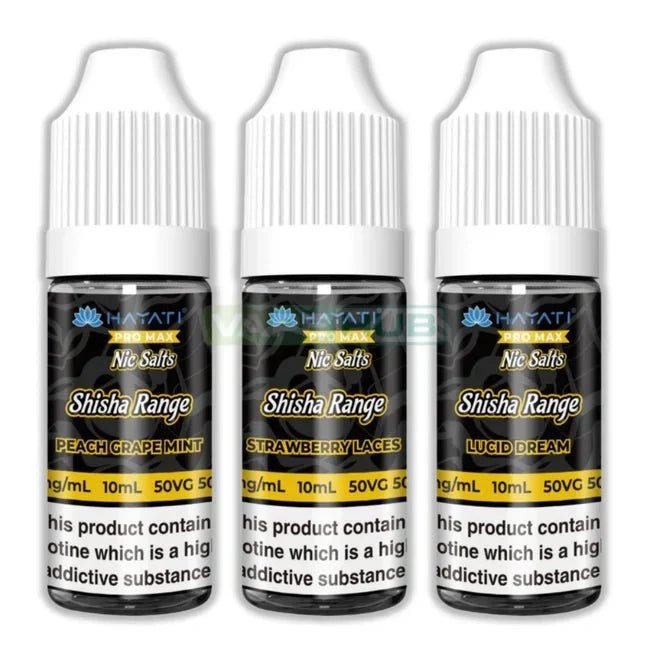 Hayati Pro Max Shisha Range Nic Salts 10ml – Pack Of 10