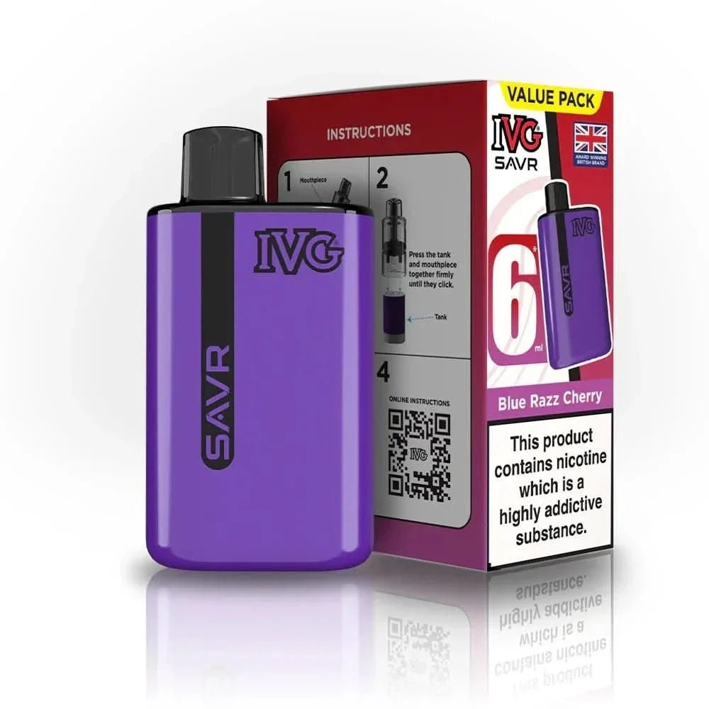 IVG SAVR 3000 Prefilled Pod Kit – Pack of 5