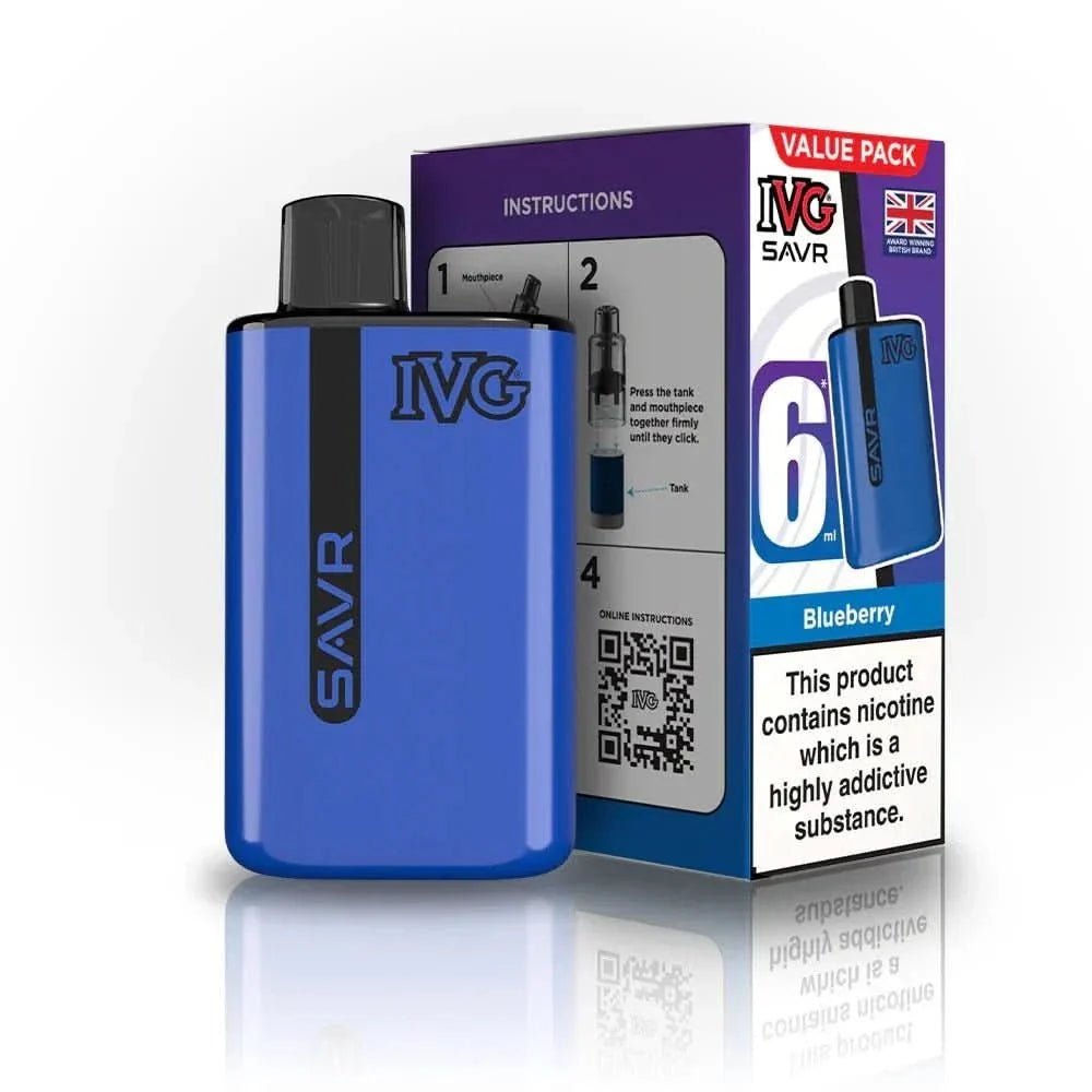 IVG SAVR 3000 Prefilled Pod Kit – Pack of 5