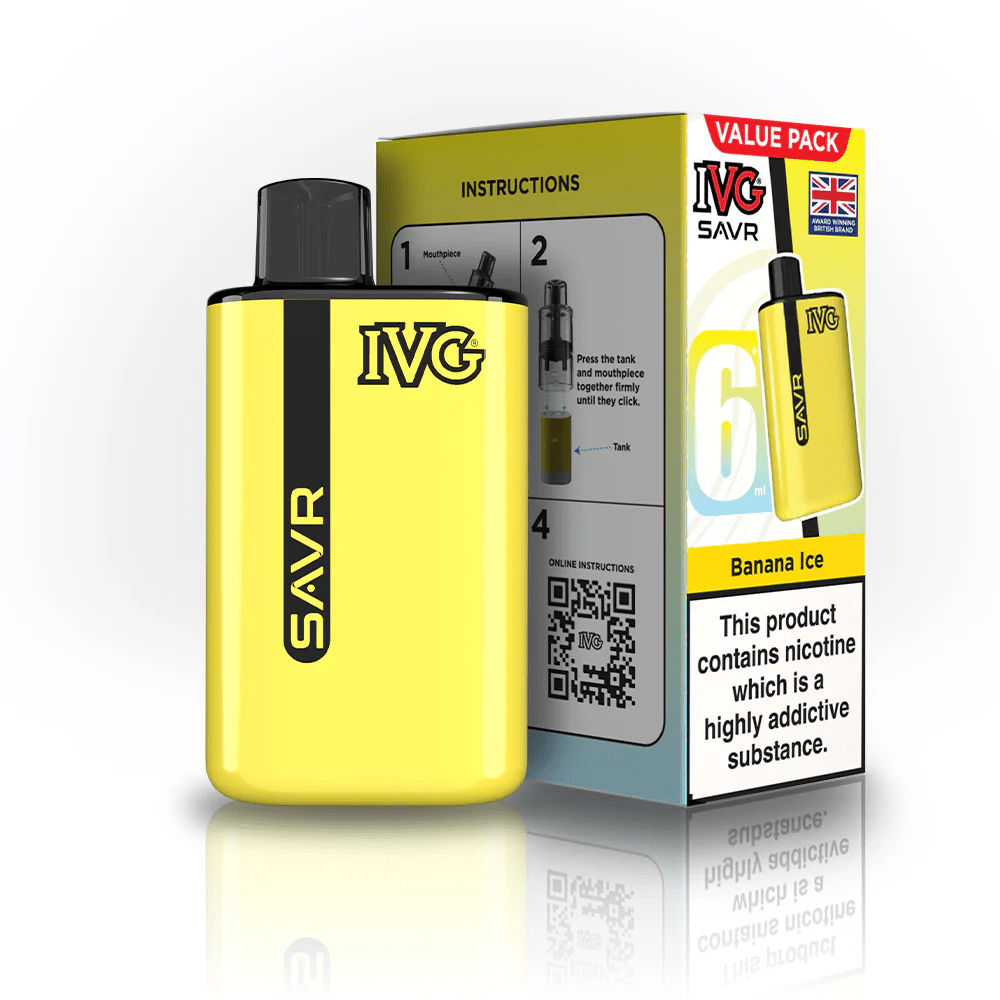 IVG SAVR 3000 Prefilled Pod Kit – Pack of 5