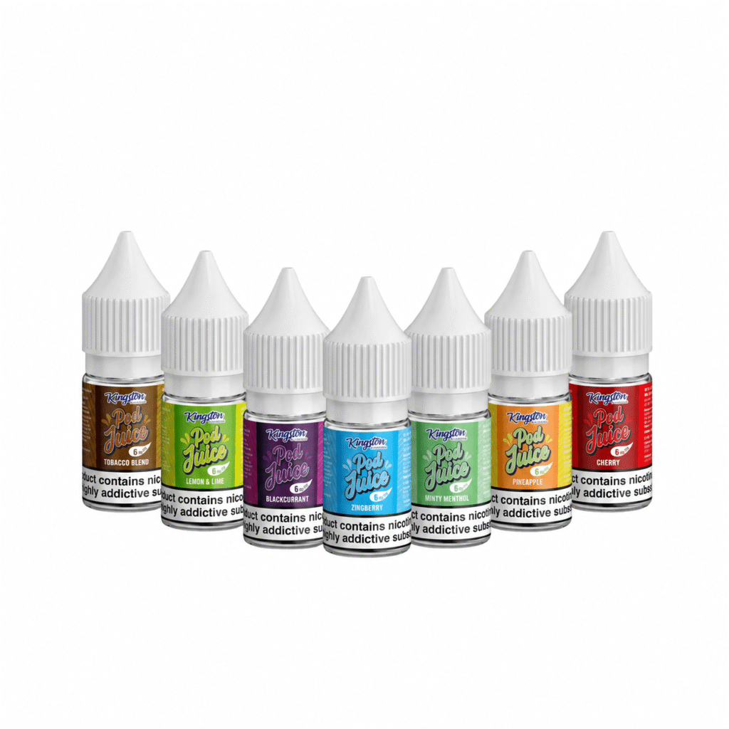 Kingston Pod Juice 10ml Nic Salt E-Liquid