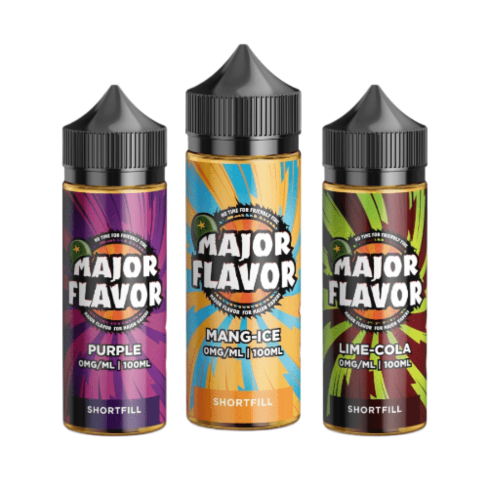 Major Flavor Shortfill 100ML E Liquid