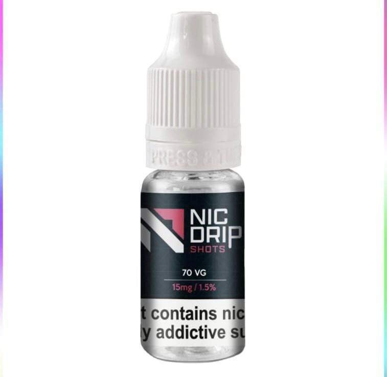 Nic Drip 70vg 15mg Nicotine Shot