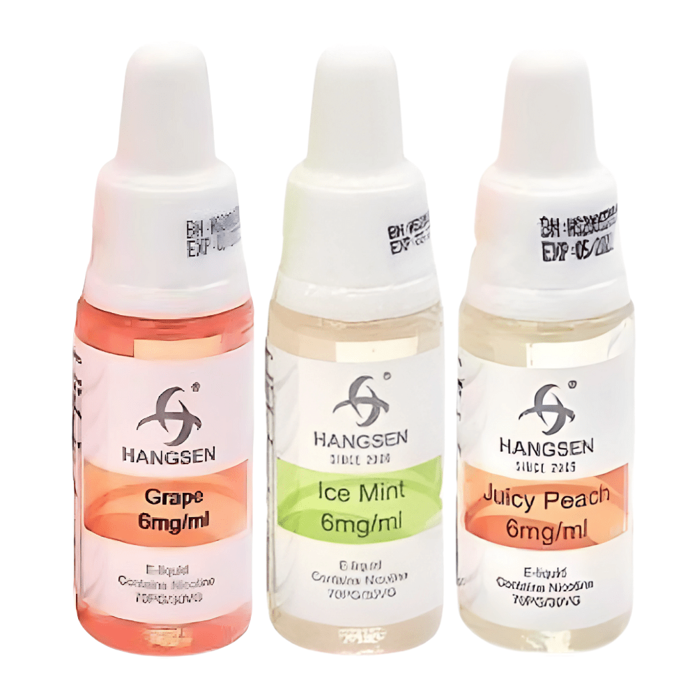 Hangsen 10ml E-Liquid - 3mg & 6mg | Pack of 10