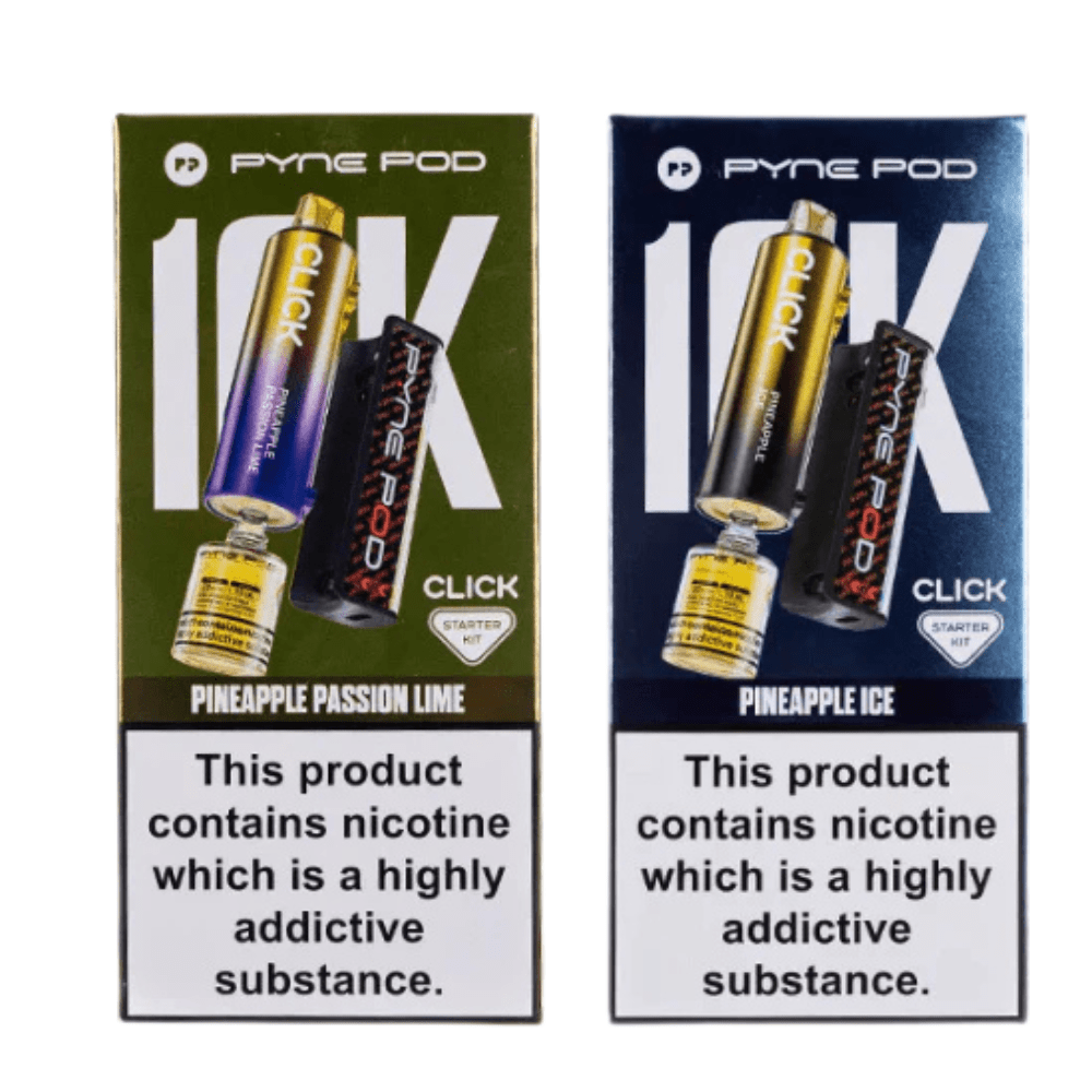 Pyne Pod Click 10K Puffs Vape Device - 20Mg