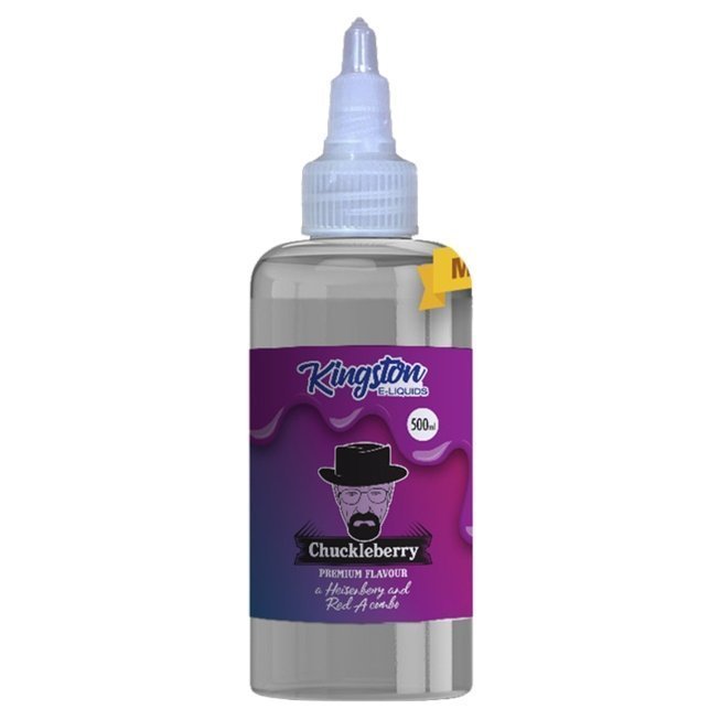 Kingston E-liquids chuckleberry Range 500ml Shortfill