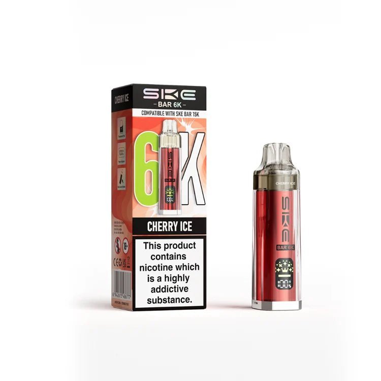 SKE Bar 6K Prefilled Pod Kit - Pack of 5