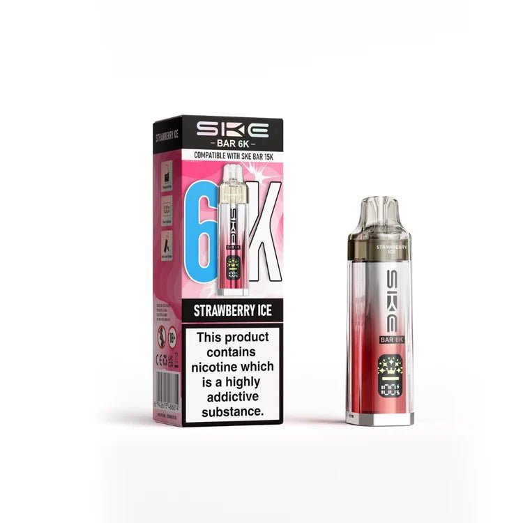 SKE Bar 6K Prefilled Pod Kit - Pack of 5