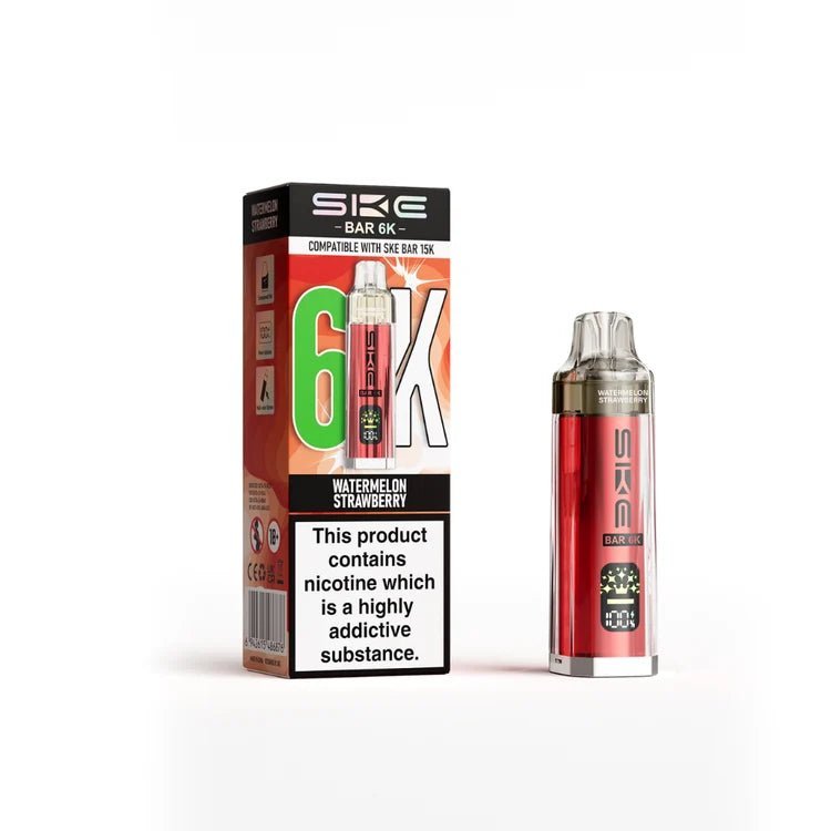 SKE Bar 6K Prefilled Pod Kit - Pack of 5