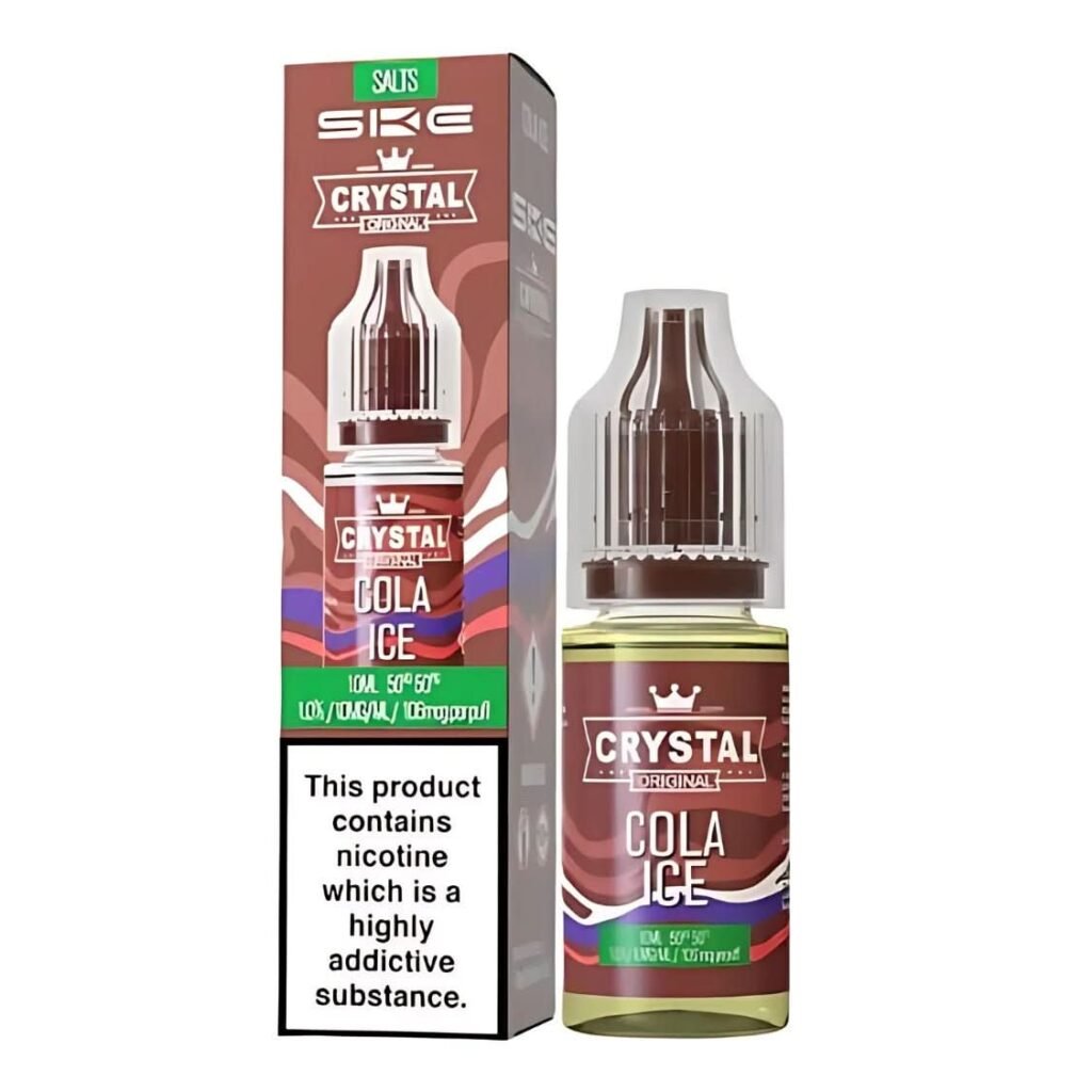 SKE Crystal NIC Salt 10ml - Cola Ice