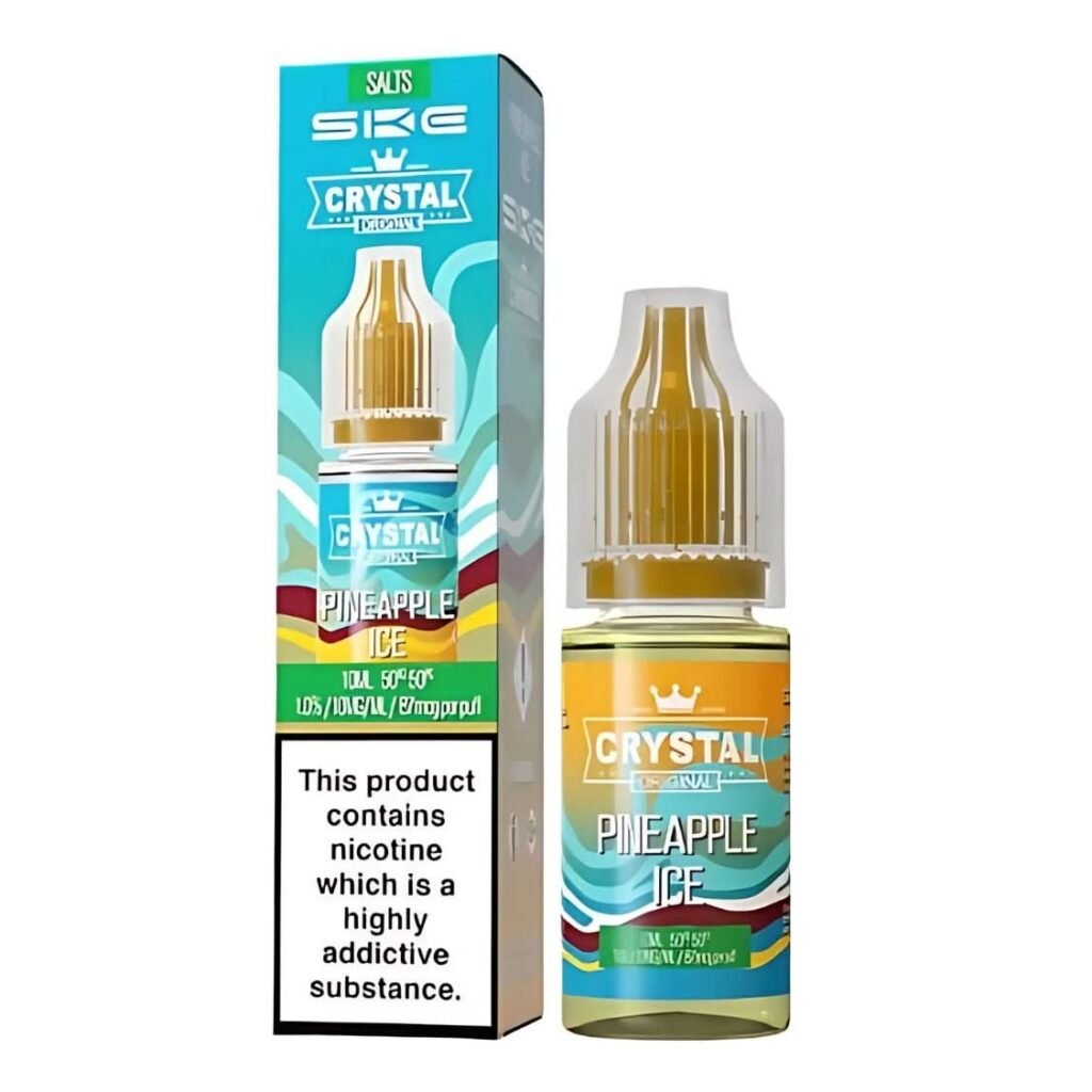 SKE Crystal NIC Salt 10ml - Pineapple Ice
